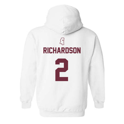 Mississippi State - NCAA Softball : Abby Grace Richardson - Sports Shersey Hooded Sweatshirt-1