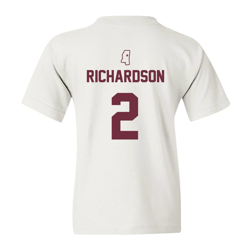 Mississippi State - NCAA Softball : Abby Grace Richardson - Sports Shersey Youth T-Shirt-1