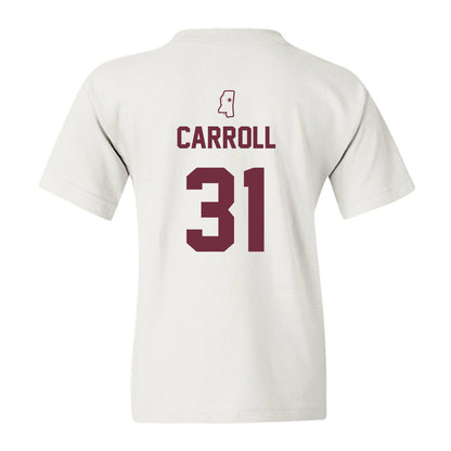 Mississippi State - NCAA Softball : Sydney Carroll - Sports Shersey Youth T-Shirt-1