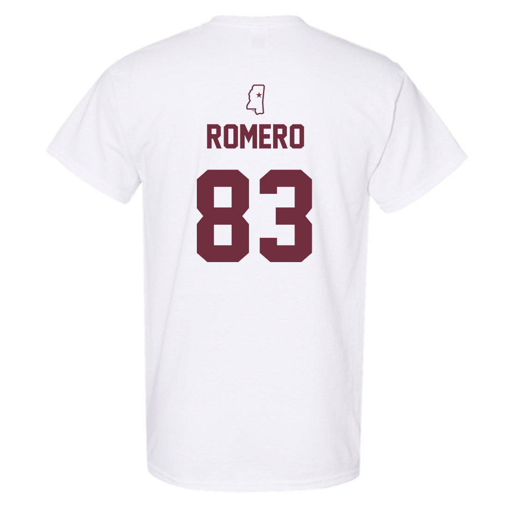 Mississippi State - NCAA Softball : xiane romero - Sports Shersey T-Shirt-1