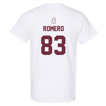 Mississippi State - NCAA Softball : xiane romero - Sports Shersey T-Shirt-1