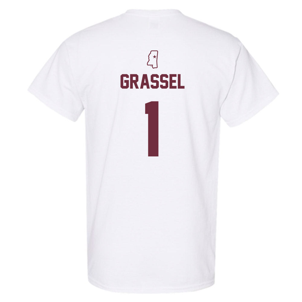 Mississippi State - NCAA Softball : Gretta Grassel - Sports Shersey T-Shirt-1