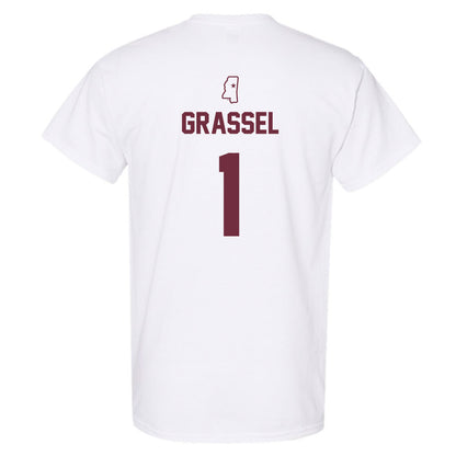Mississippi State - NCAA Softball : Gretta Grassel - Sports Shersey T-Shirt-1