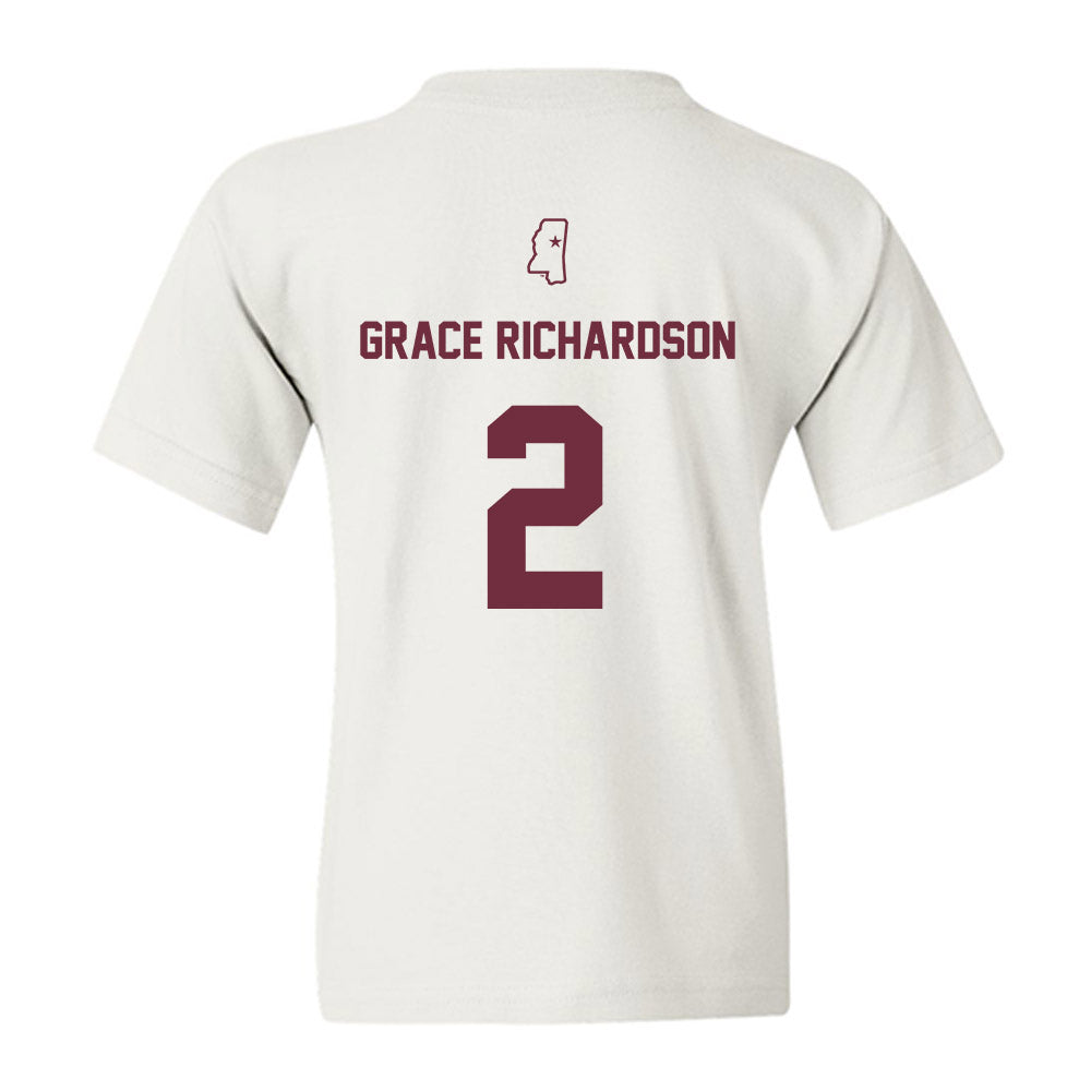 Mississippi State - NCAA Softball : Abby Grace Richardson - Sports Shersey Youth T-Shirt-1