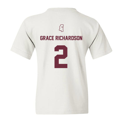 Mississippi State - NCAA Softball : Abby Grace Richardson - Sports Shersey Youth T-Shirt-1