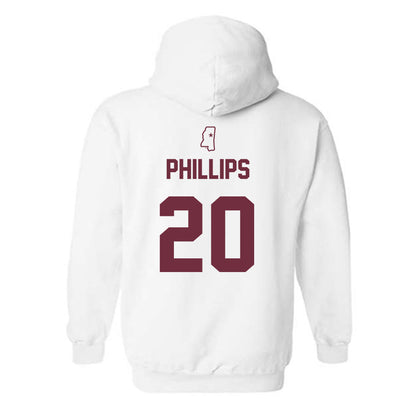Mississippi State - NCAA Softball : Sara Phillips - Sports Shersey Hooded Sweatshirt-1