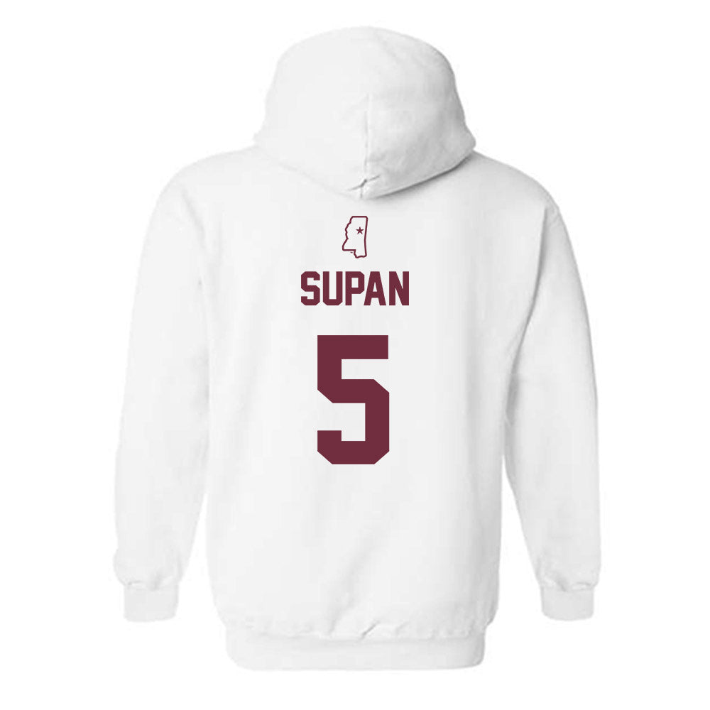 Mississippi State - NCAA Softball : Allyson Supan - Sports Shersey Hooded Sweatshirt-1