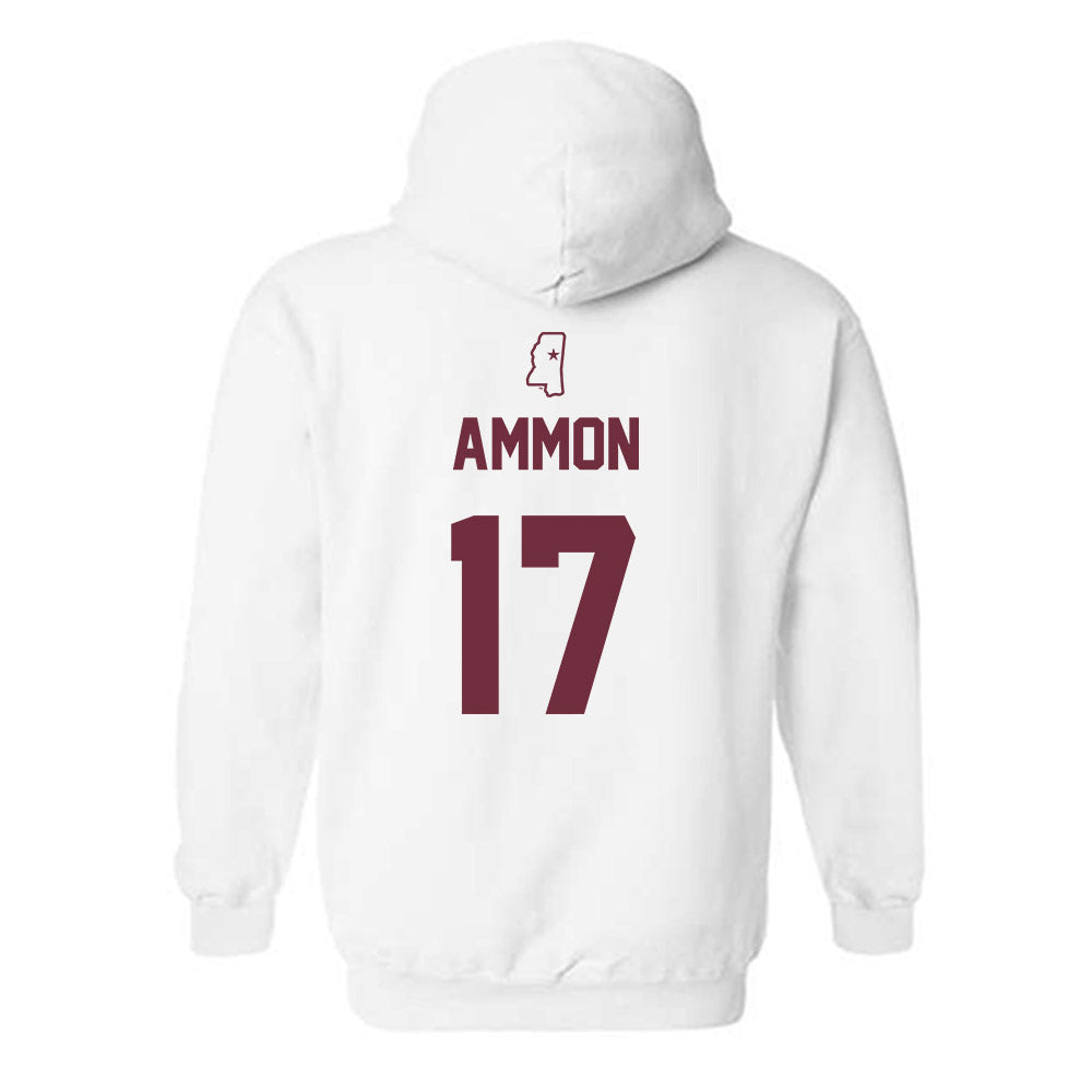 Mississippi State - NCAA Softball : Leila Ammon - Sports Shersey Hooded Sweatshirt-1