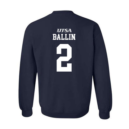 UTSA - NCAA Baseball : Jordan Ballin - Generic Sports Crewneck Sweatshirt-1