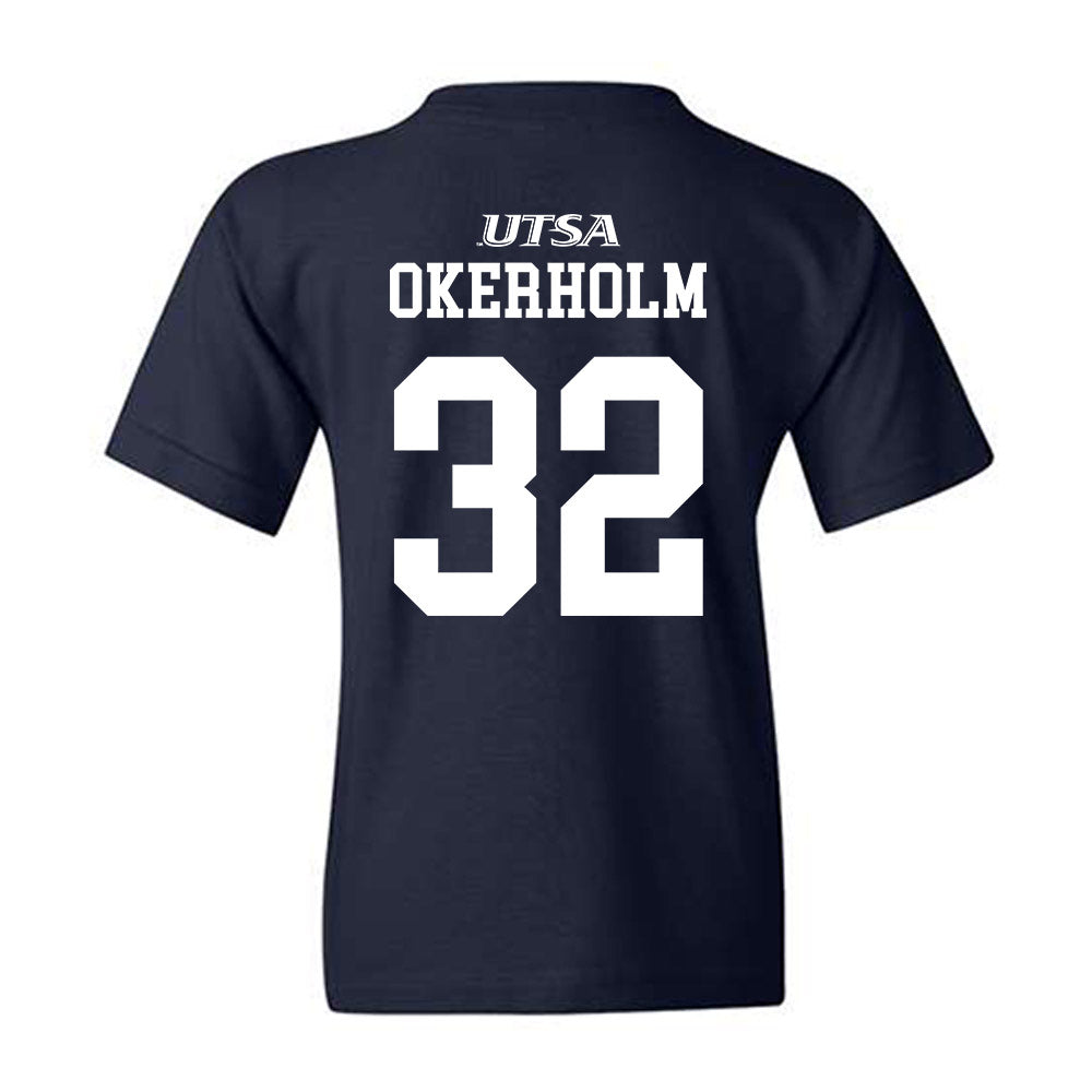 UTSA - NCAA Baseball : Christian Okerholm - Generic Sports Youth T-Shirt-1