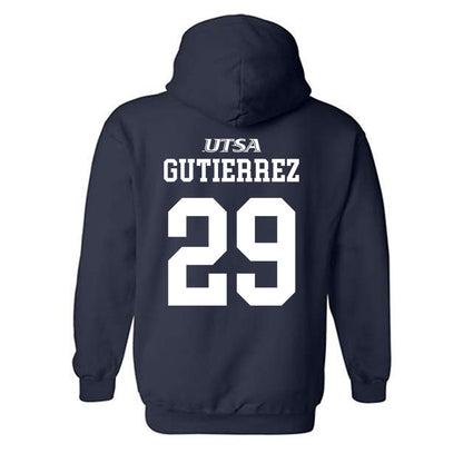 UTSA - NCAA Baseball : Christopher Gutierrez - Generic Sports Hooded Sweatshirt-1