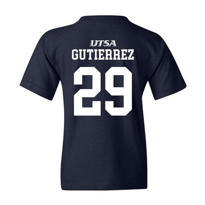 UTSA - NCAA Baseball : Christopher Gutierrez - Generic Sports Youth T-Shirt-1