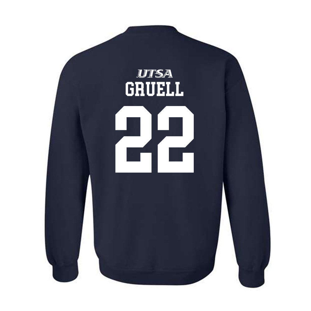 UTSA - NCAA Baseball : Garrett Gruell - Generic Sports Crewneck Sweatshirt-1