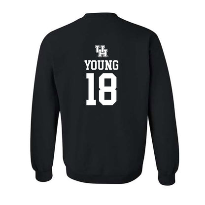 Houston - NCAA Football : Koby Young - Sports Shersey Crewneck Sweatshirt-1
