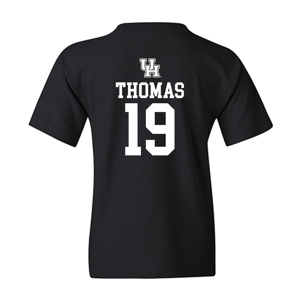 Houston - NCAA Football : Kaleb Thomas - Sports Shersey Youth T-Shirt-1