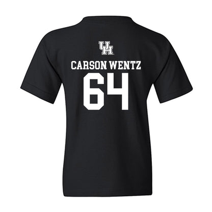 Houston - NCAA Football : Jackson Carson Wentz - Sports Shersey Youth T-Shirt-1