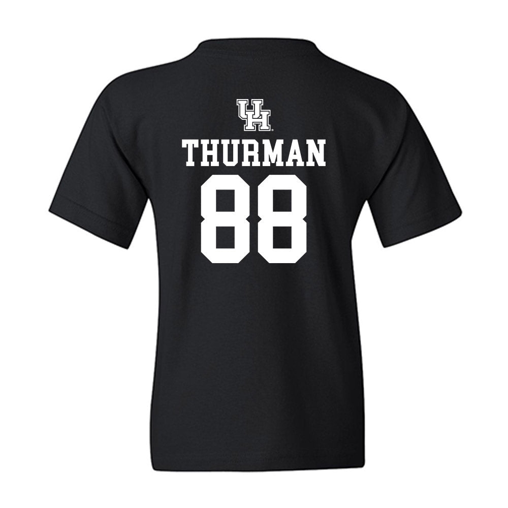 Houston - NCAA Football : Jacory Thurman - Sports Shersey Youth T-Shirt-1