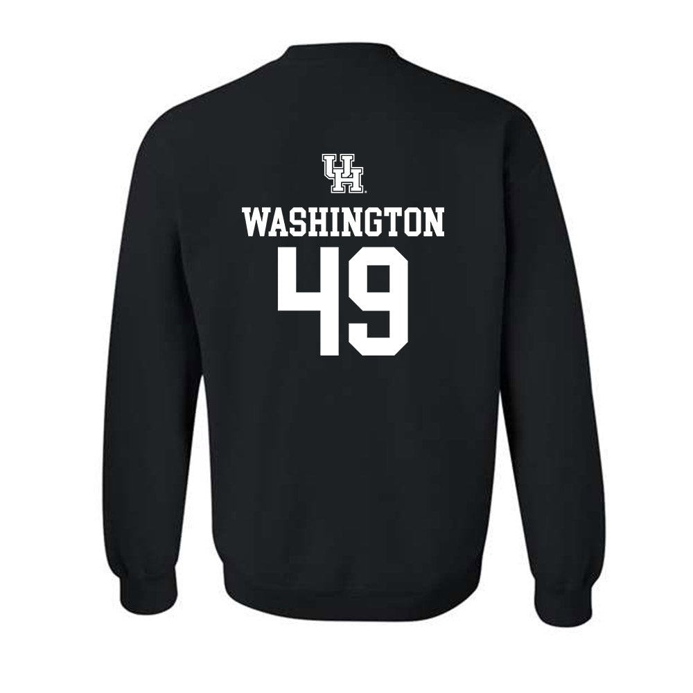 Houston - NCAA Football : Darius Washington - Sports Shersey Crewneck Sweatshirt-1
