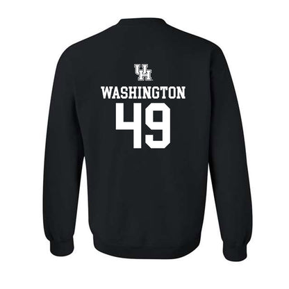 Houston - NCAA Football : Darius Washington - Sports Shersey Crewneck Sweatshirt-1
