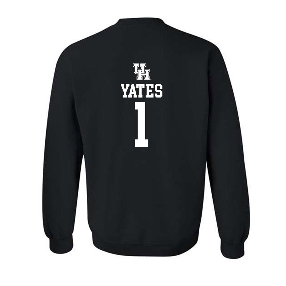 Houston - NCAA Football : Jaden Yates - Sports Shersey Crewneck Sweatshirt-1