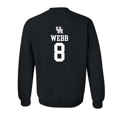 Houston - NCAA Football : Kentrell Webb - Sports Shersey Crewneck Sweatshirt-1
