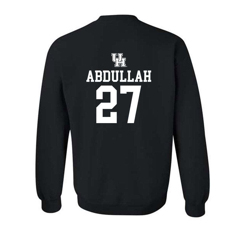 Houston - NCAA Football : Mudassir Abdullah - Sports Shersey Crewneck Sweatshirt-1