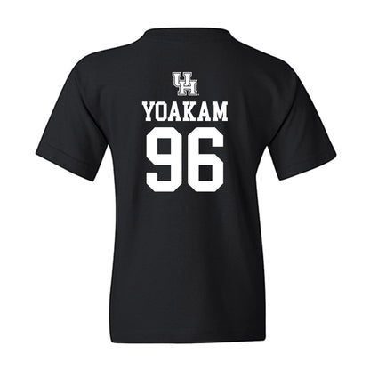 Houston - NCAA Football : Zac Yoakam - Sports Shersey Youth T-Shirt-1