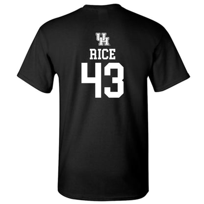 Houston - NCAA Football : Sheldon Rice - Sports Shersey T-Shirt-1