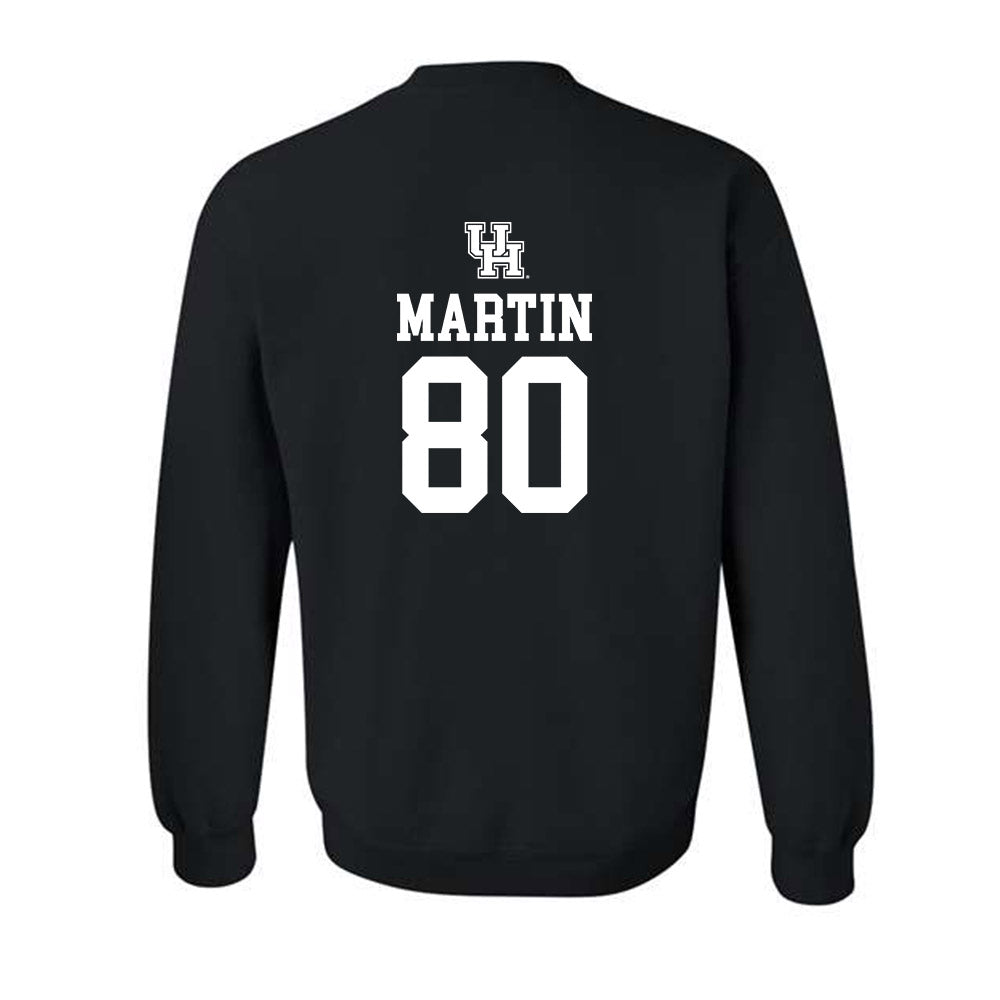 Houston - NCAA Football : Jaquise Martin - Sports Shersey Crewneck Sweatshirt-1