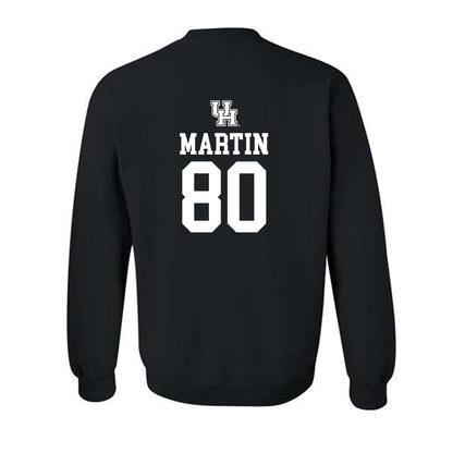 Houston - NCAA Football : Jaquise Martin - Sports Shersey Crewneck Sweatshirt-1