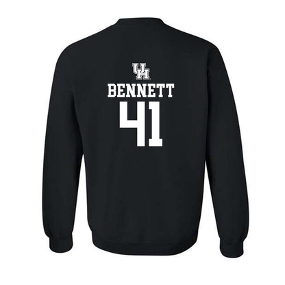 Houston - NCAA Football : Thompson Bennett - Sports Shersey Crewneck Sweatshirt-1