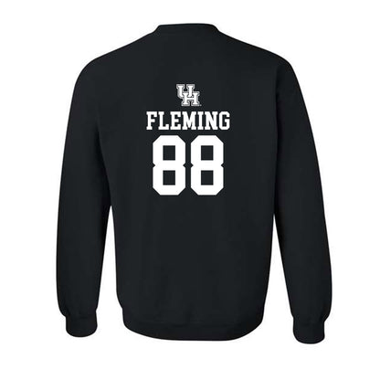Houston - NCAA Football : Xavier Fleming - Sports Shersey Crewneck Sweatshirt-1