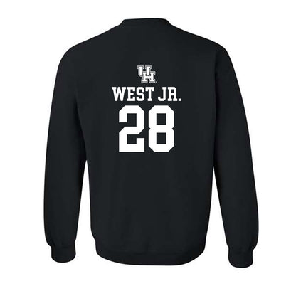 Houston - NCAA Football : Kenzy West Jr. - Sports Shersey Crewneck Sweatshirt-1
