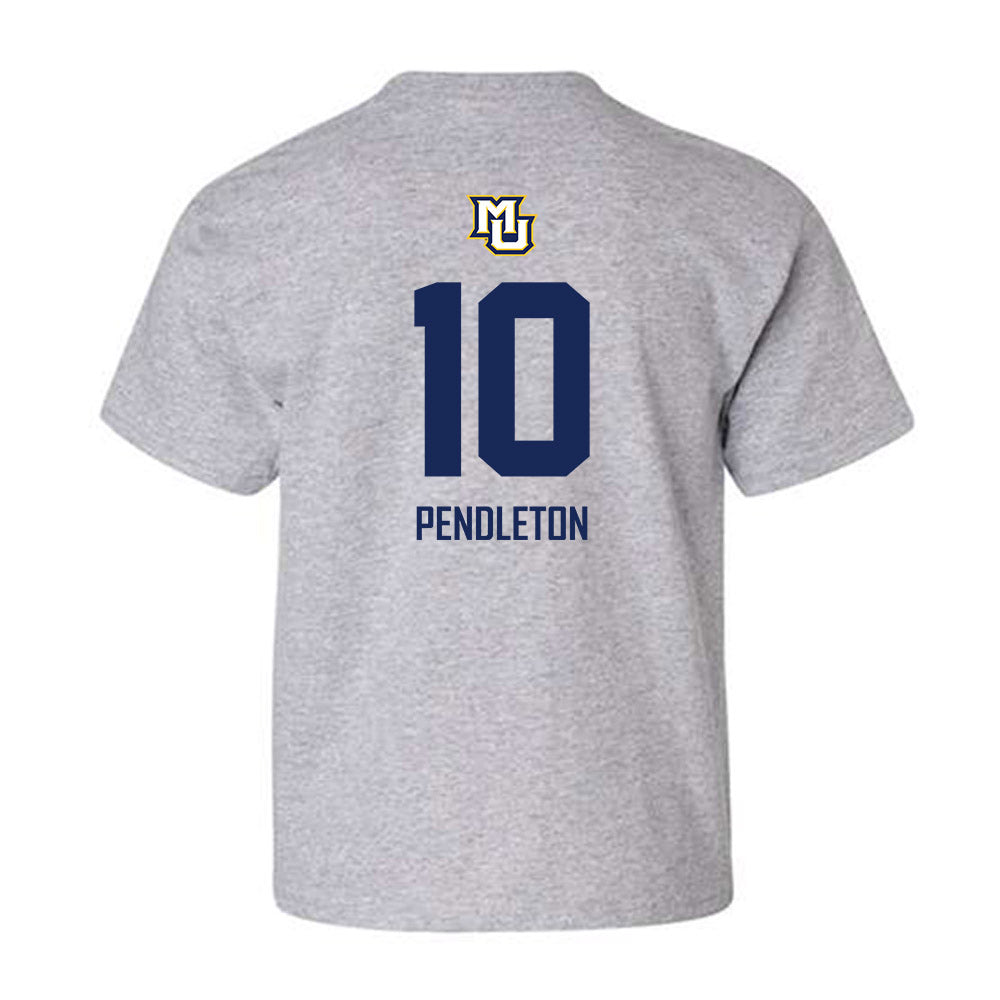 Marquette - NCAA Men's Soccer : Nico Pendleton - Sports Shersey Youth T-Shirt-1