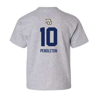 Marquette - NCAA Men's Soccer : Nico Pendleton - Sports Shersey Youth T-Shirt-1