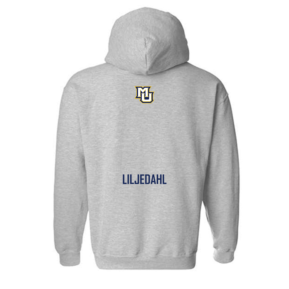 Marquette - NCAA Men's Soccer : Edvard Liljedahl - Sports Shersey Hooded Sweatshirt-1