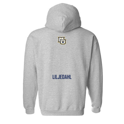 Marquette - NCAA Men's Soccer : Edvard Liljedahl - Sports Shersey Hooded Sweatshirt-1
