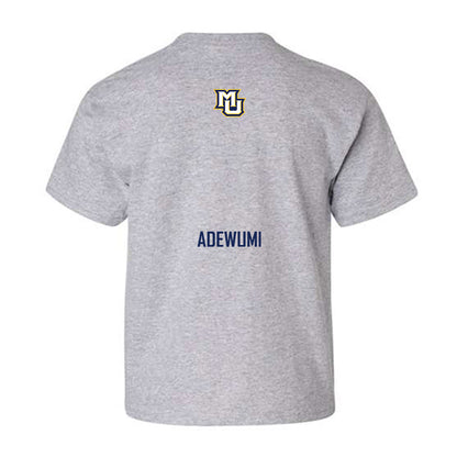 Marquette - NCAA Men's Soccer : Tomiwa Adewumi - Sports Shersey Youth T-Shirt-1