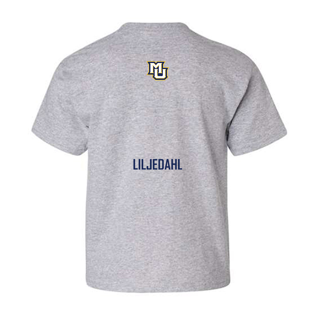 Marquette - NCAA Men's Soccer : Edvard Liljedahl - Sports Shersey Youth T-Shirt-1