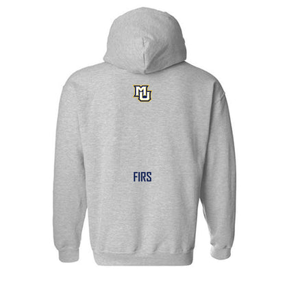 Marquette - NCAA Men's Soccer : Dominic Firs - Sports Shersey Hooded Sweatshirt-1