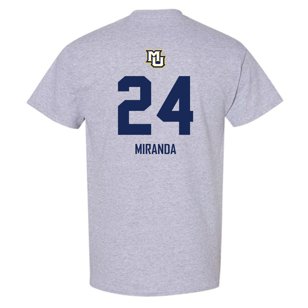 Marquette - NCAA Men's Soccer : Gabriel Miranda - Sports Shersey T-Shirt-1