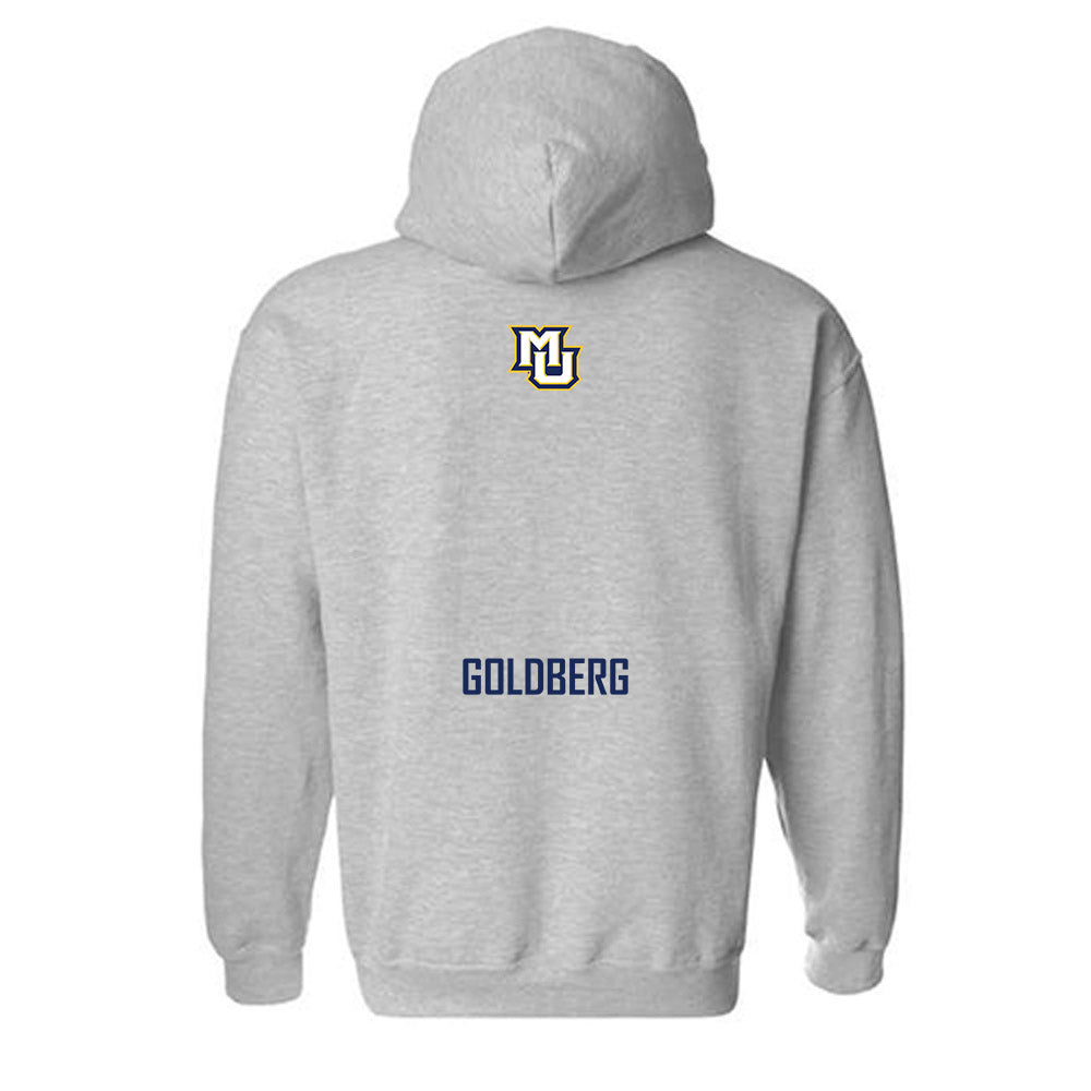Marquette - NCAA Men's Soccer : Aiden Goldberg - Sports Shersey Hooded Sweatshirt-1