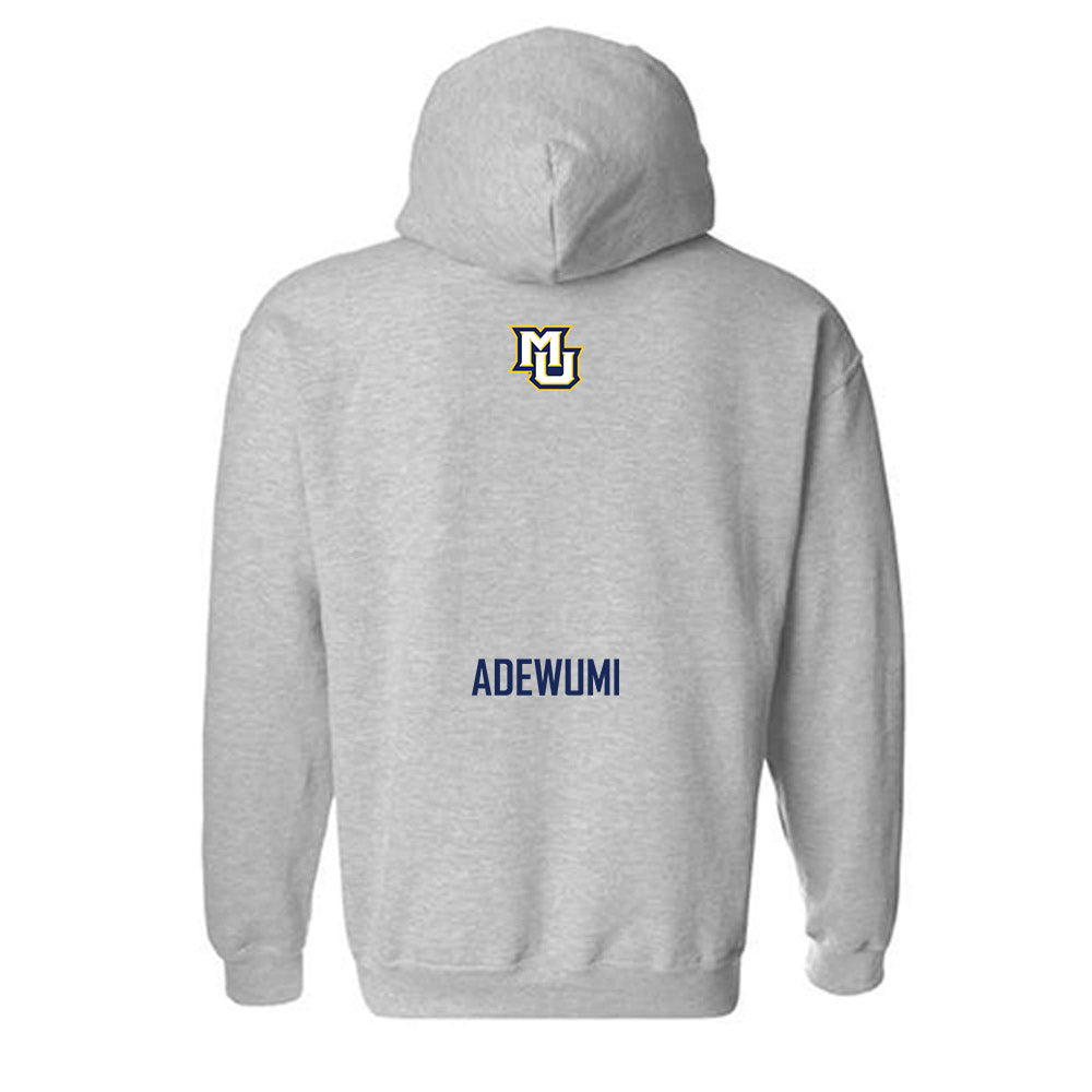 Marquette - NCAA Men's Soccer : Tomiwa Adewumi - Sports Shersey Hooded Sweatshirt-1