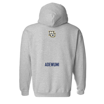 Marquette - NCAA Men's Soccer : Tomiwa Adewumi - Sports Shersey Hooded Sweatshirt-1