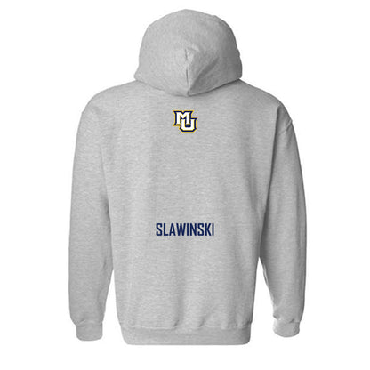 Marquette - NCAA Men's Soccer : Will Slawinski - Sports Shersey Hooded Sweatshirt-1