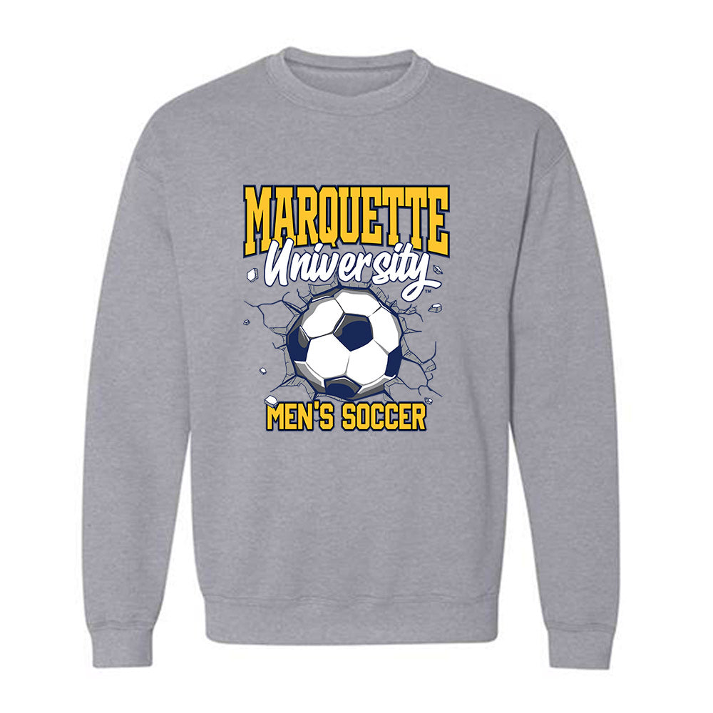 Marquette - NCAA Men's Soccer : Will Slawinski - Sports Shersey Crewneck Sweatshirt-0