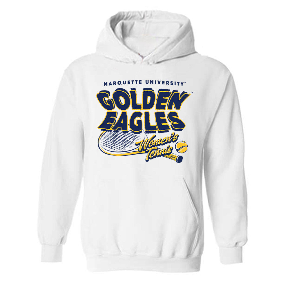 Marquette - NCAA Women's Tennis : Elise Barnstedt - Generic Sports Shersey Hooded Sweatshirt-0