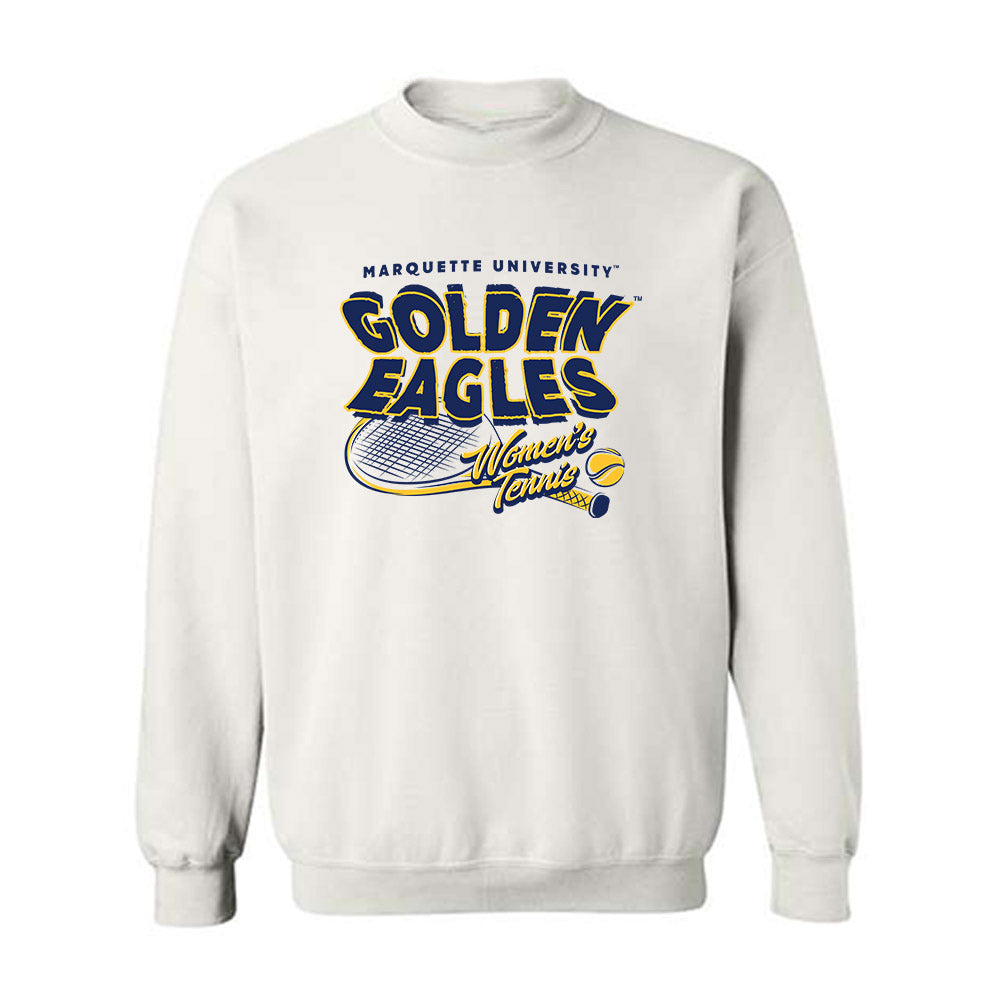 Marquette - NCAA Women's Tennis : Maria Poon - Generic Sports Shersey Crewneck Sweatshirt-0