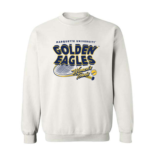 Marquette - NCAA Women's Tennis : Maria Poon - Generic Sports Shersey Crewneck Sweatshirt-0