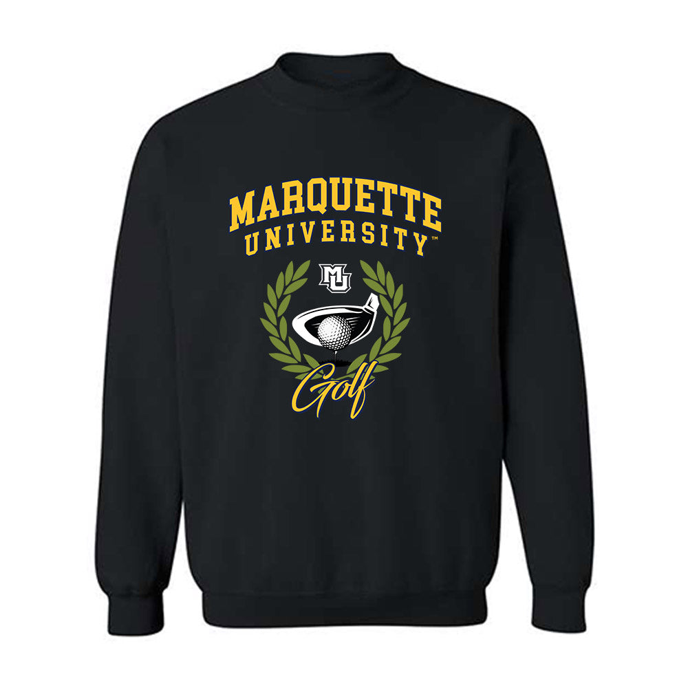 Marquette - NCAA Men's Golf : Ryan Banas - Generic Sports Shersey Crewneck Sweatshirt-0